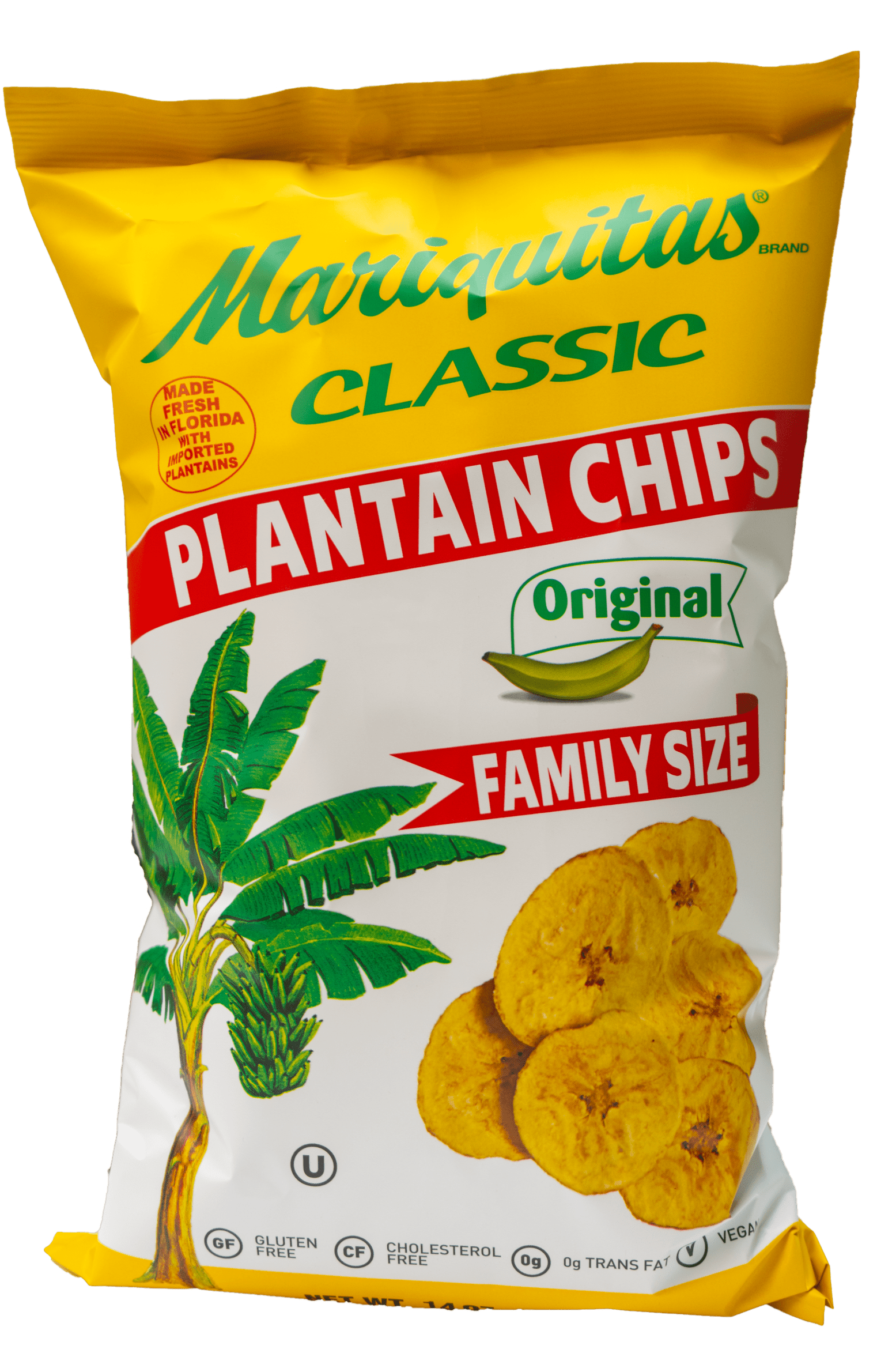 National Foods Mariquitas Classic Plantain Chips, 14 Oz.