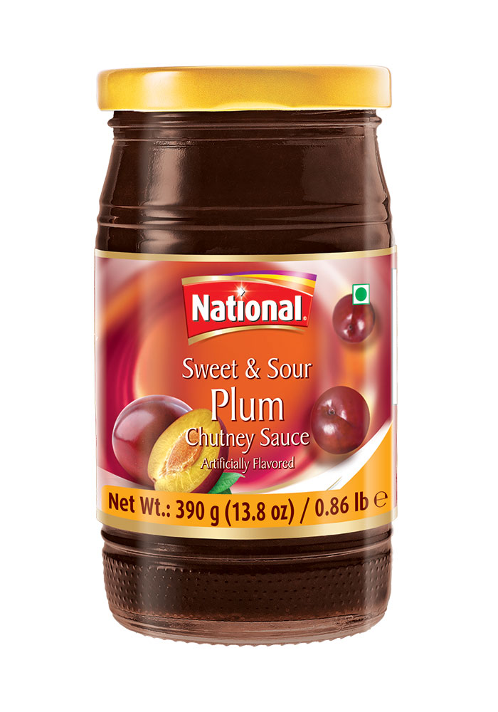 National Foods Plum Chutney 13.76 oz (390g) Sweet Sour & Tangy