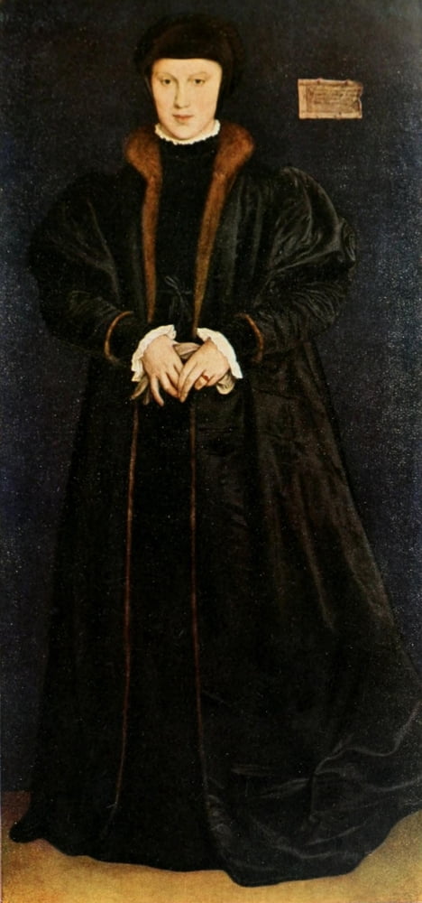 National Gallery 1912 Christine de Milan Canvas Art - Hans Holbein (24 x 36)