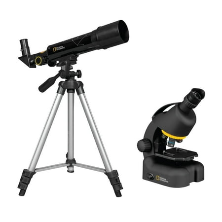 National Geographic - 50mm Refractor Telescope and Microscope Set