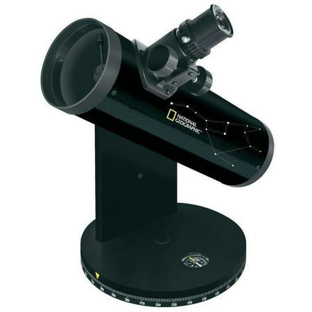 National Geographic - 76mm Compact Reflector Telescope - Black