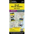 thumbnail image 1 of National Geographic Adventure Map: Brazil, Rio de Janeiro [Map Pack Bundle] (Other), 1 of 1