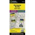 thumbnail image 1 of National Geographic Adventure Map Germany, Berlin [Map Pack Bundle], (Paperback), 1 of 1