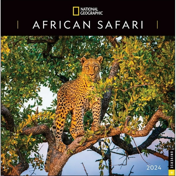 National Geographic African Safari 2024 Wall Calendar (Calendar