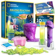 National Geographic Amazing Reactions Science Experiment Kit for Kids
