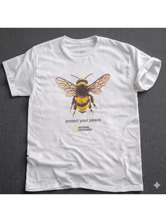 National Geographic Bee t shirt ,funny Bee Tee ,Gift For Her, Woman T-Shirt