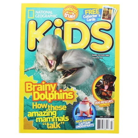 National Geographic Brainy Dolphins June & July 2017 Kids Magazine