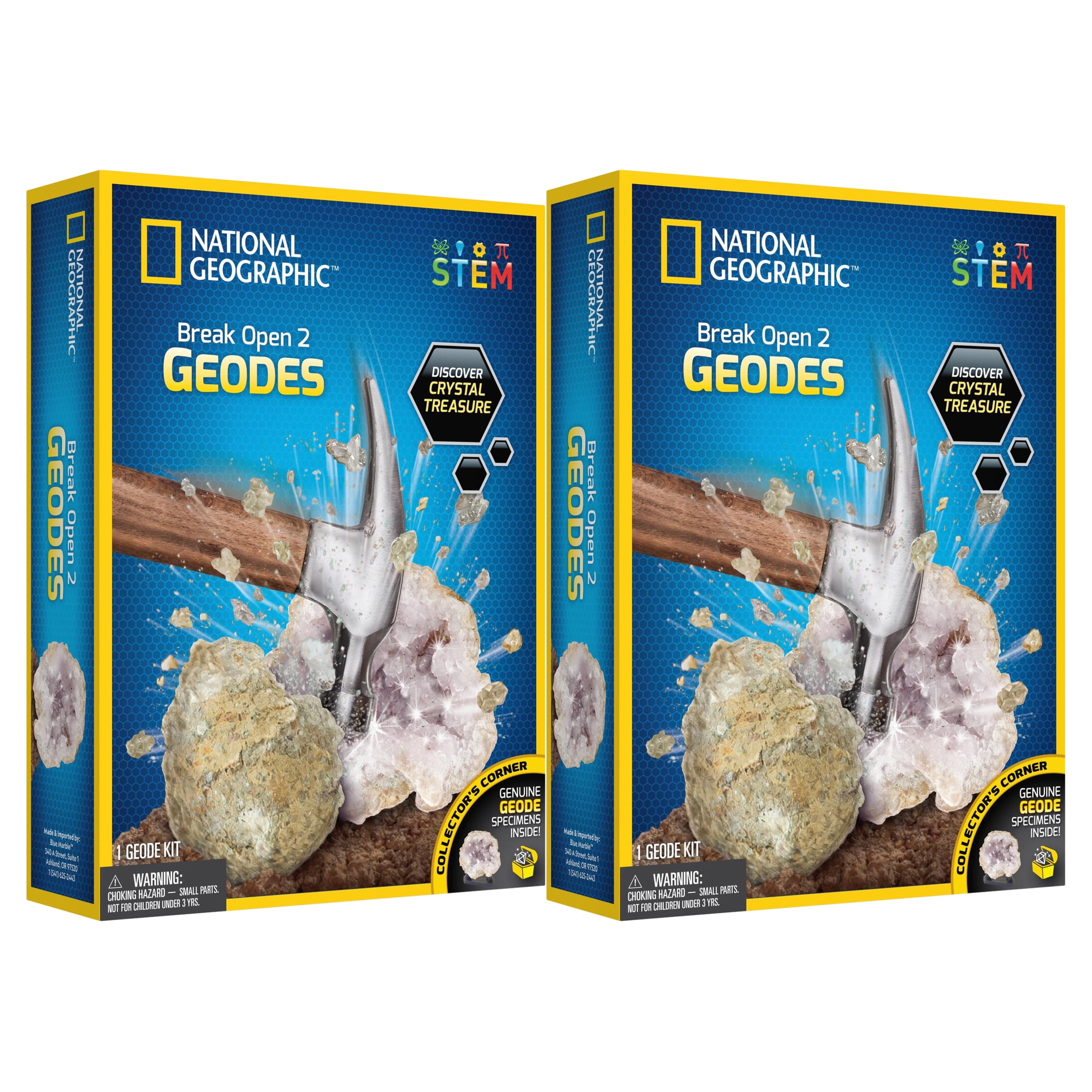 National Geographic Break Open 5 geodes