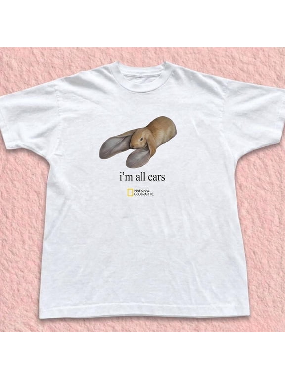 National Geographic Bunny graphic tee
