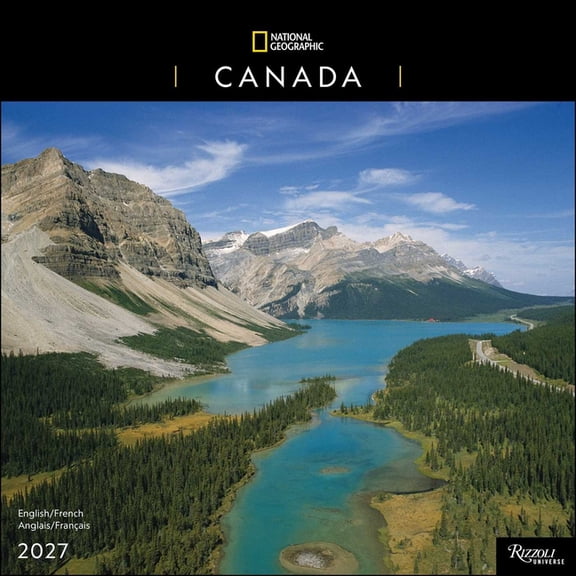 National Geographic: Canada 2027 Wall Calendar, (Paperback)