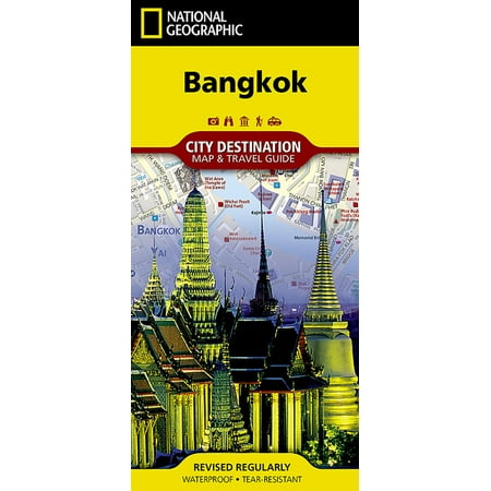 National Geographic Destination City Map Bangkok Map, (Paperback)