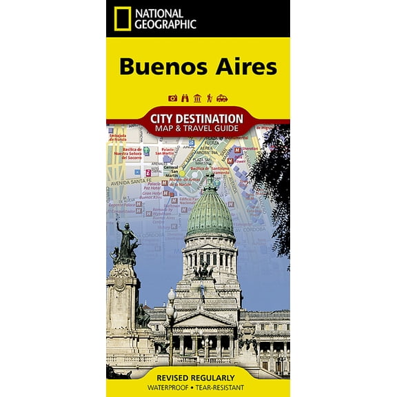 National Geographic Destination City Map: Buenos Aires - Folded Map