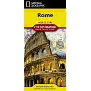National Geographic Destination City Map Rome - Folded Map