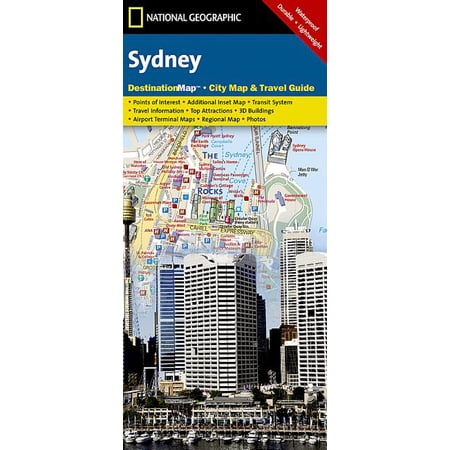 National Geographic Destination City Map Sydney Map, (Paperback)