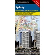 National Geographic Destination City Map Sydney Map, Paperback
