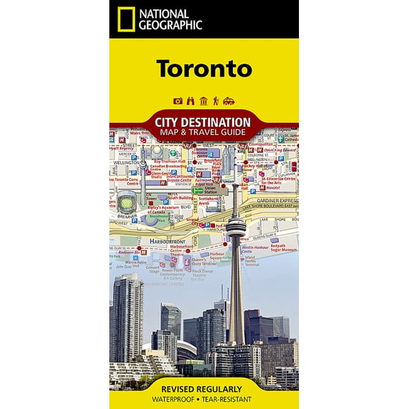 National Geographic Destination City Map: Toronto Map (Sheet map, folded)