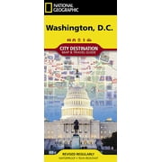 National Geographic Destination City Map Washington D.C. Map, Paperback
