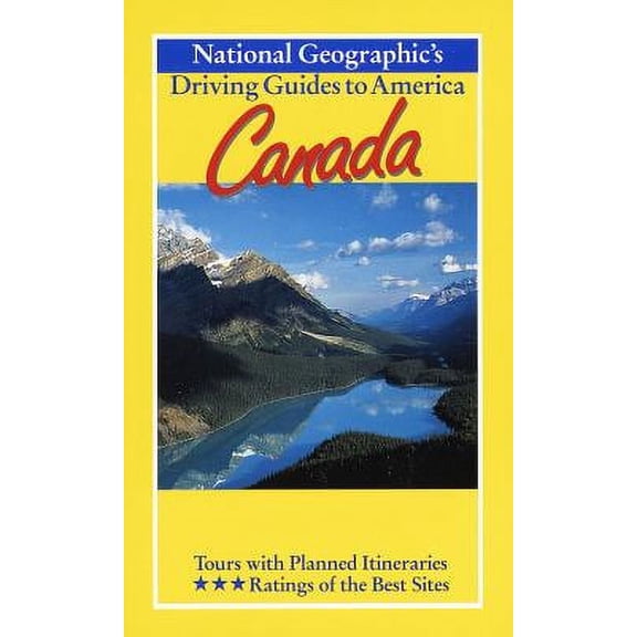 Pre-Owned National Geographic Driving Guide to America, Canada [With Map] (Paperback) 0792273664 9780792273660