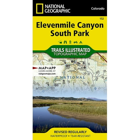 National Geographic Elevenmile Canyon, South Park Map