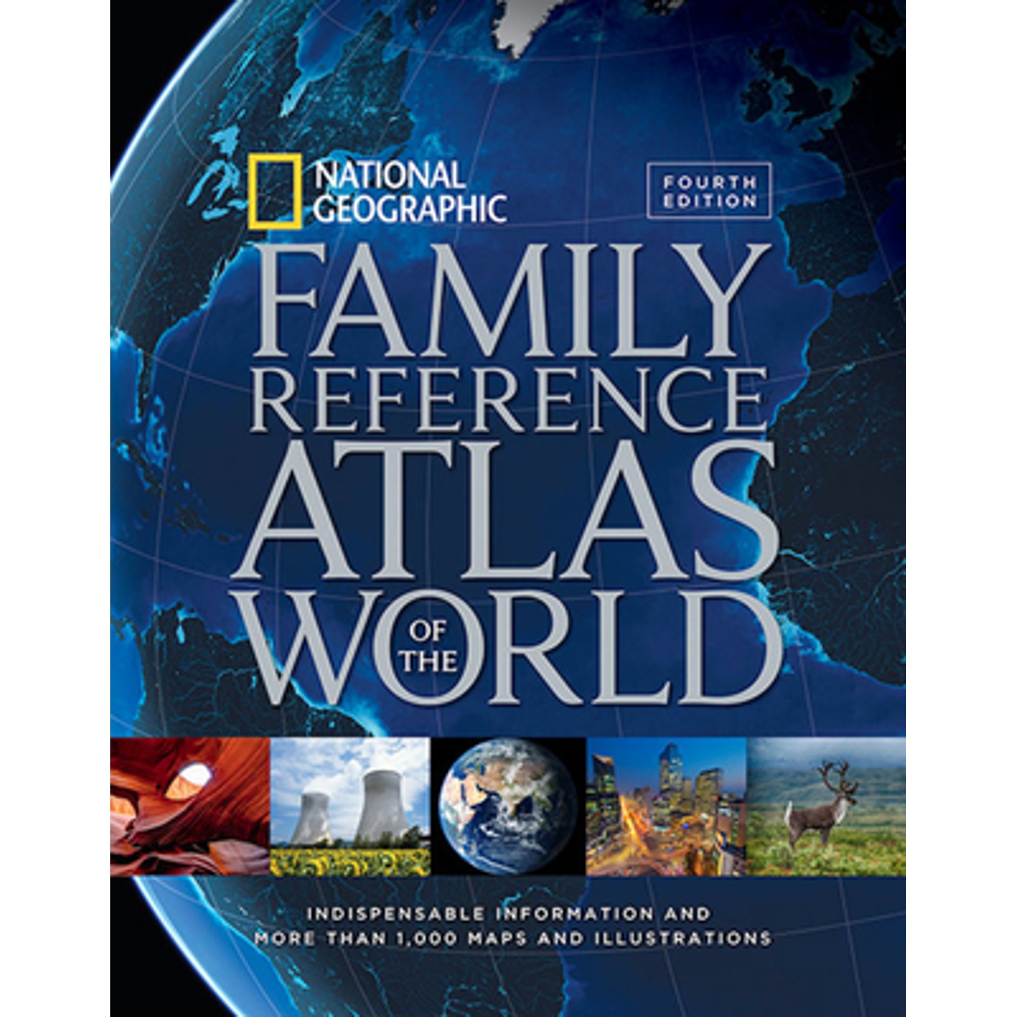 Pre-Owned National Geographic Family Reference Atlas of the World, Fourth Edition: Indispensable Information and More Than 1,000 Maps and Illustrations (Hardcover) 1426215436 9781426215438