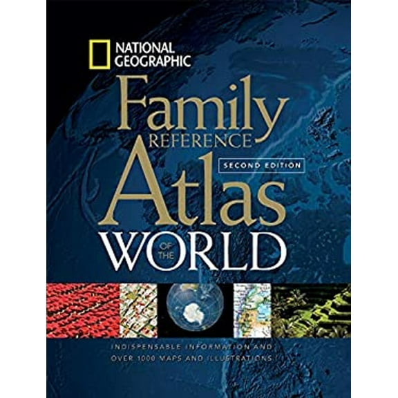 Pre-Owned National Geographic Family Reference Atlas of the World, Second Edition (Hardcover) 0792255674 9780792255673