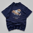 thumbnail image 1 of National Geographic "Go With The Flow" Otter T-Shirt , Vintage Otter Shirt ,Nature Lover Gifts, 1 of 6