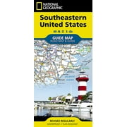National Geographic Guide Map Southeastern USA Map, Paperback