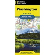 National Geographic Guide Map Washington - Folded Map