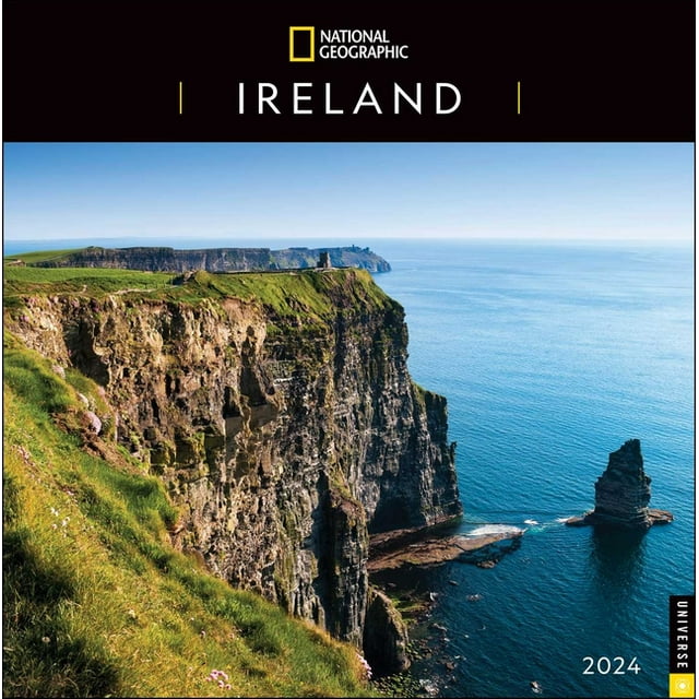 National Geographic Ireland 2024 Wall Calendar (Calendar)