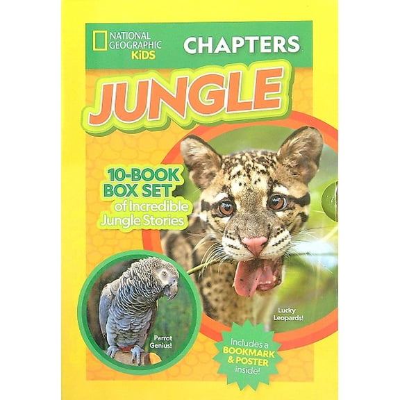 Jungle: 10-Book Box Set (National Geographic Kids, Chapters)