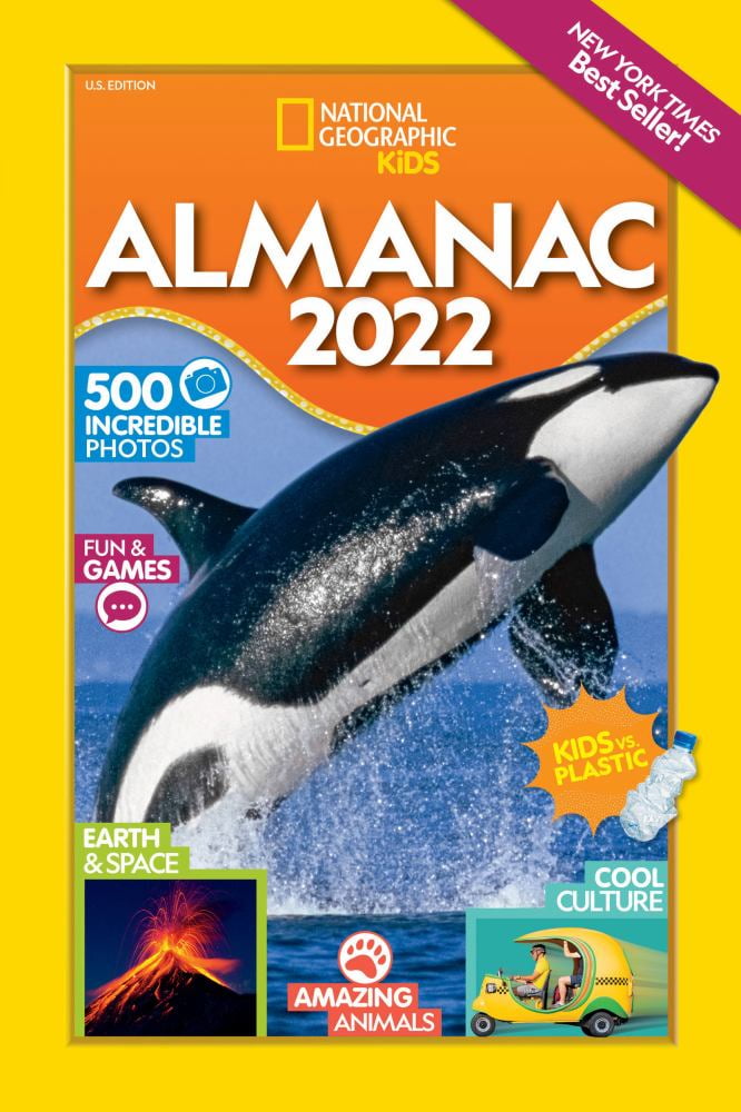 National Geographic Kids Almanac 2022, U. S. Edition Paperback