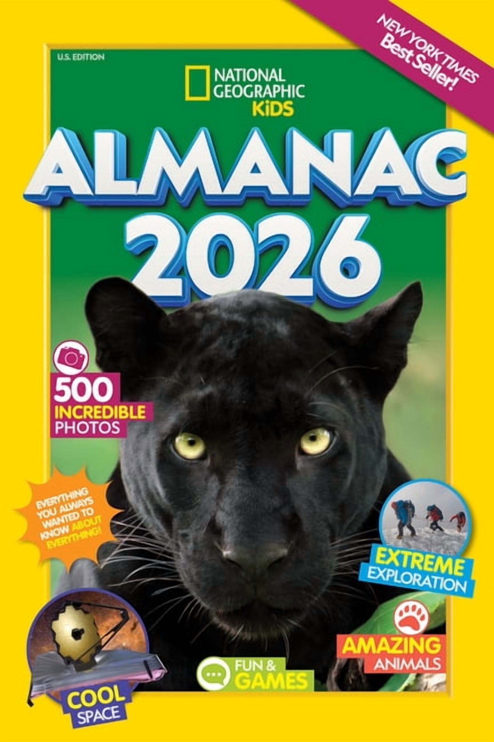 Ngk Almanac National Geographic Kids Almanac 2026, (Hardcover