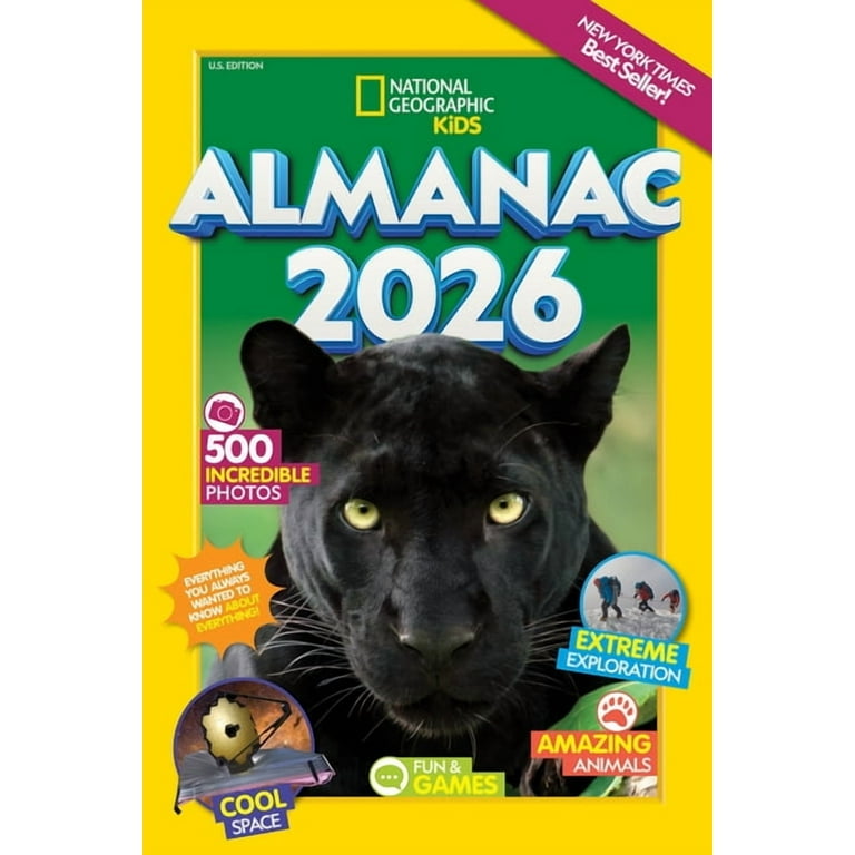 Ngk Almanac National Geographic Kids Almanac 2026, (Hardcover