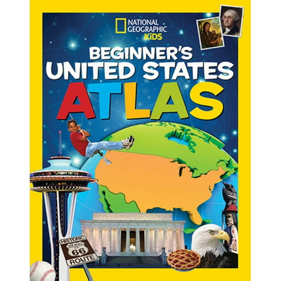 Pre-Owned National Geographic Kids Beginner's United States Atlas (Hardcover)