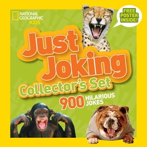 National Geographic Kids Just Joking Collector's Set (Boxed Set): 900 Hilarious Jokes about Everything (Hardcover)