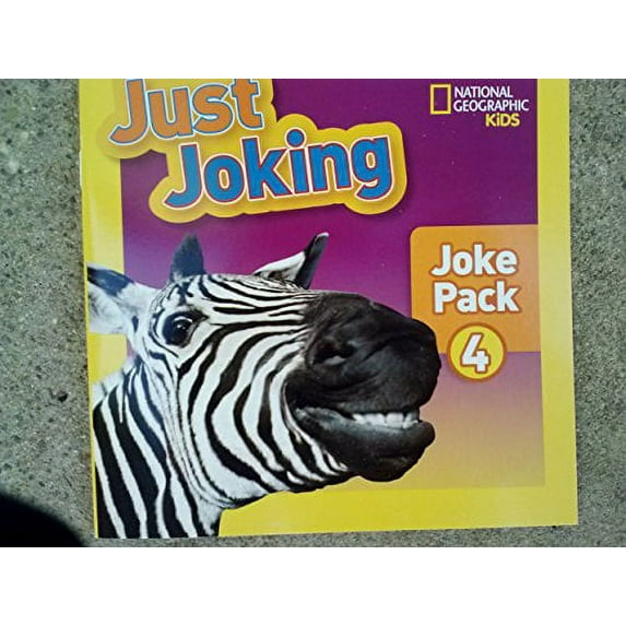 National Geographic Kids Just Joking Joke Pack 4 (Paperback)