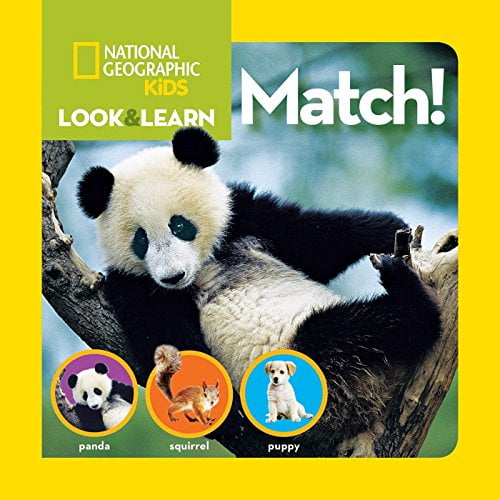 Pre-Owned National Geographic Kids Look and Learn: Match! (Board book) 142630871X 9781426308710