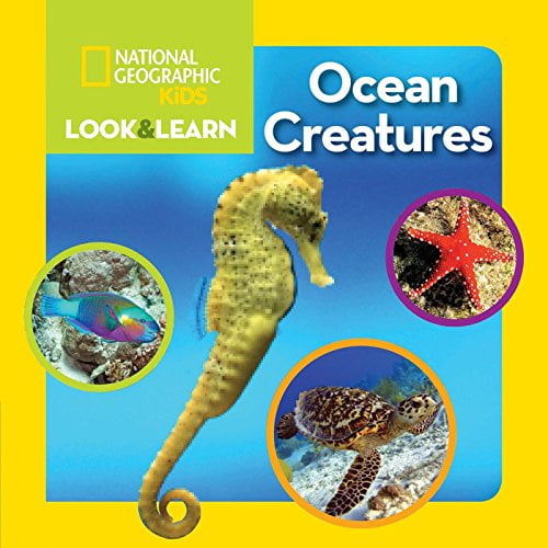 Pre-Owned National Geographic Kids Look & Learn: Ocean Creatures (Board book) 1426320639 9781426320637
