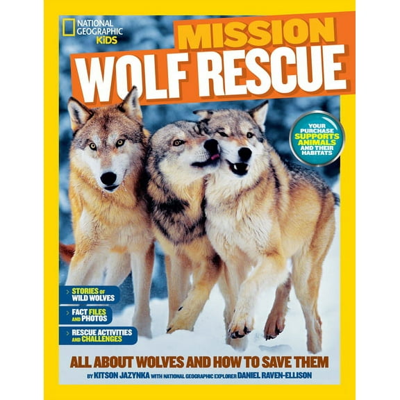 Ngk Mission: Animal Rescue Mission: Wolf Rescue: All about Wolves and How to Save Them, (Paperback)