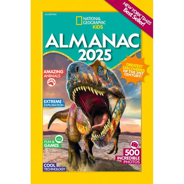 National Geographic Kids Almanac 2025 (Paperback) - Walmart.com National Geographic Kids Almanac 2025 (Paperback) - Walmart.com
