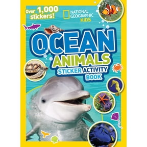 Pre-Owned National Geographic Kids Ocean Animals Sticker Activity Book: Over 1,000 Stickers! (Activity Book) (Paperback)