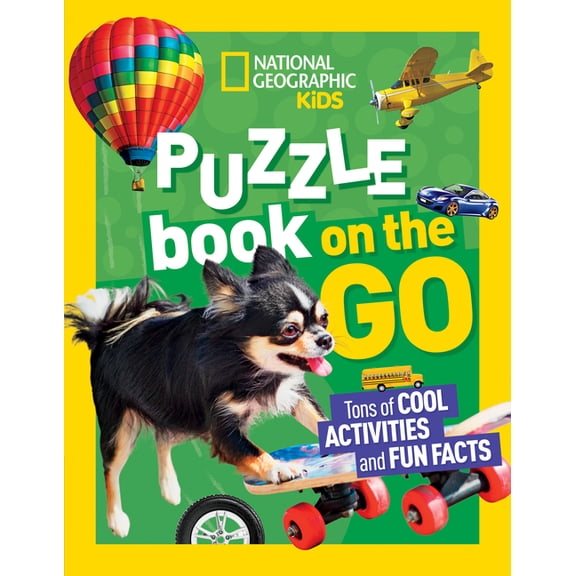 National Geographic Kids Puzzle Book: On the Go (Paperback)