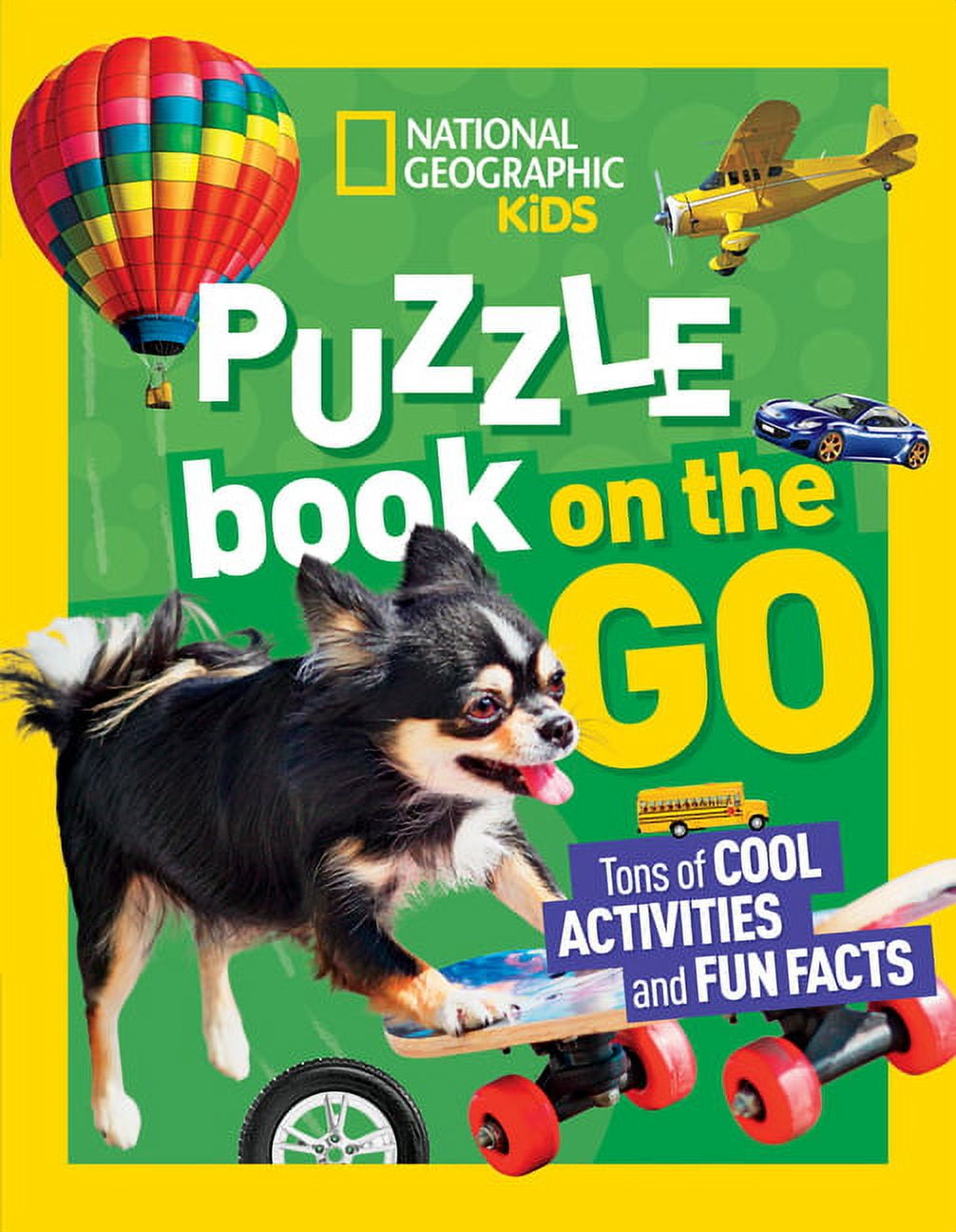 National Geographic Kids Puzzle Book: On the Go (Paperback)