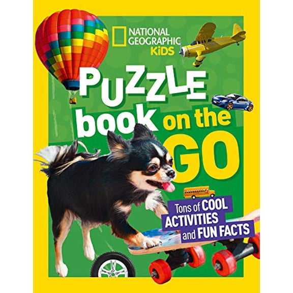 Pre-Owned National Geographic Kids Puzzle Book: On the Go (Paperback) 1426339208 9781426339202