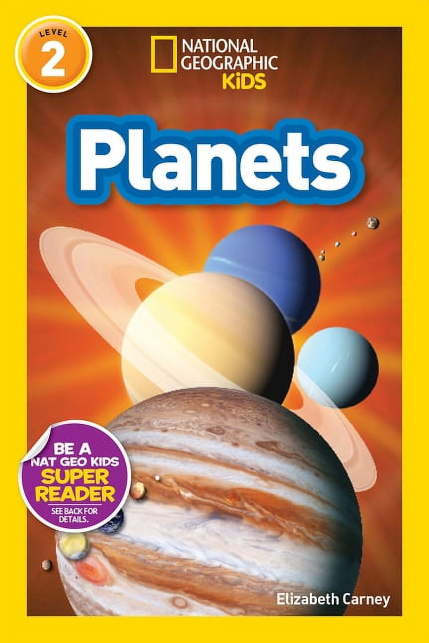 National Geographic Kids Readers Planets (National Geographic Kids Readers, Level  2), (Paperback) - Walmart.com