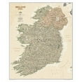 thumbnail image 1 of National Geographic Maps Ireland Executive Wall Map, 1 of 1