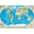 thumbnail image 1 of National Geographic Maps RE01020634 The Dynamic Earth Plate Tectonics Wall Map - Laminated, 1 of 1