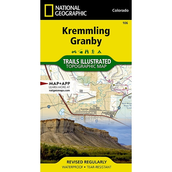 National Geographic Maps: Trails Illustrated: Kremmling, Granby - Folded Map