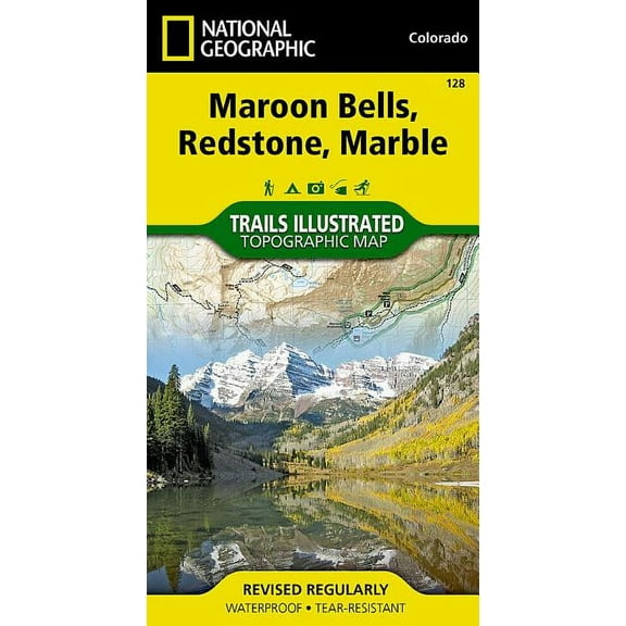 National Geographic Maps: Trails Illustrated: Maroon Bells, Redstone, Marble - Folded Map