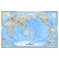 thumbnail image 1 of National Geographic Maps World Classic Pacific Centered Wall Map, 1 of 1